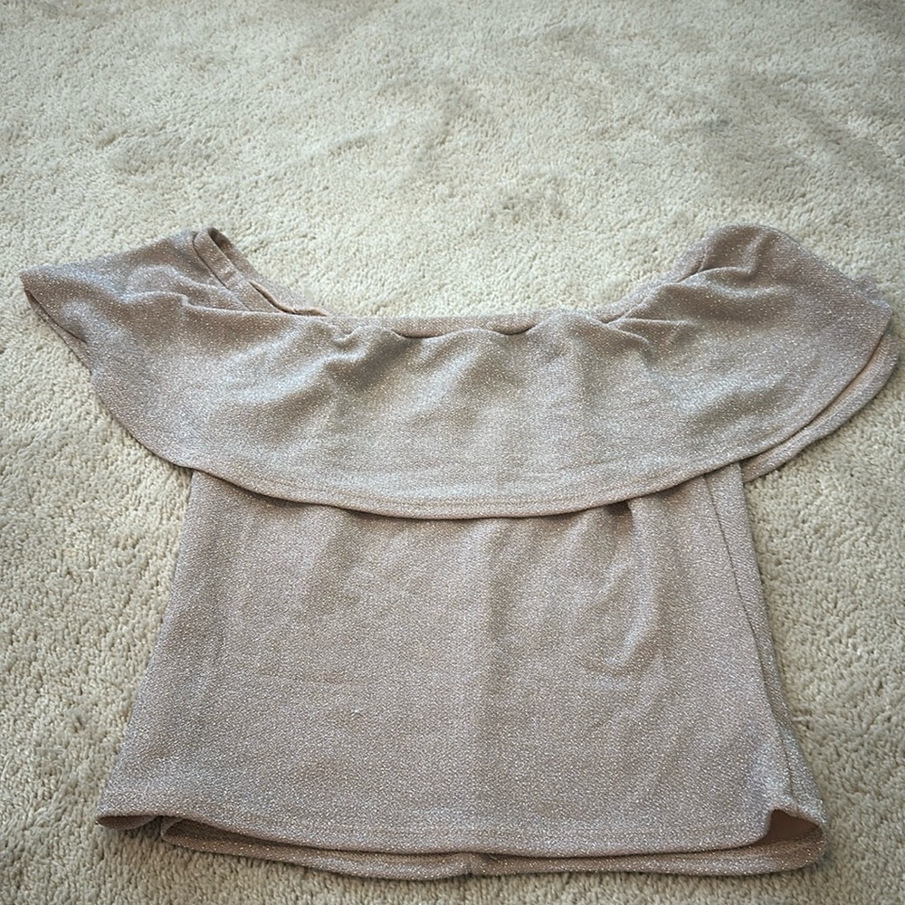 Charlotte Russe Off the Shoulder Top